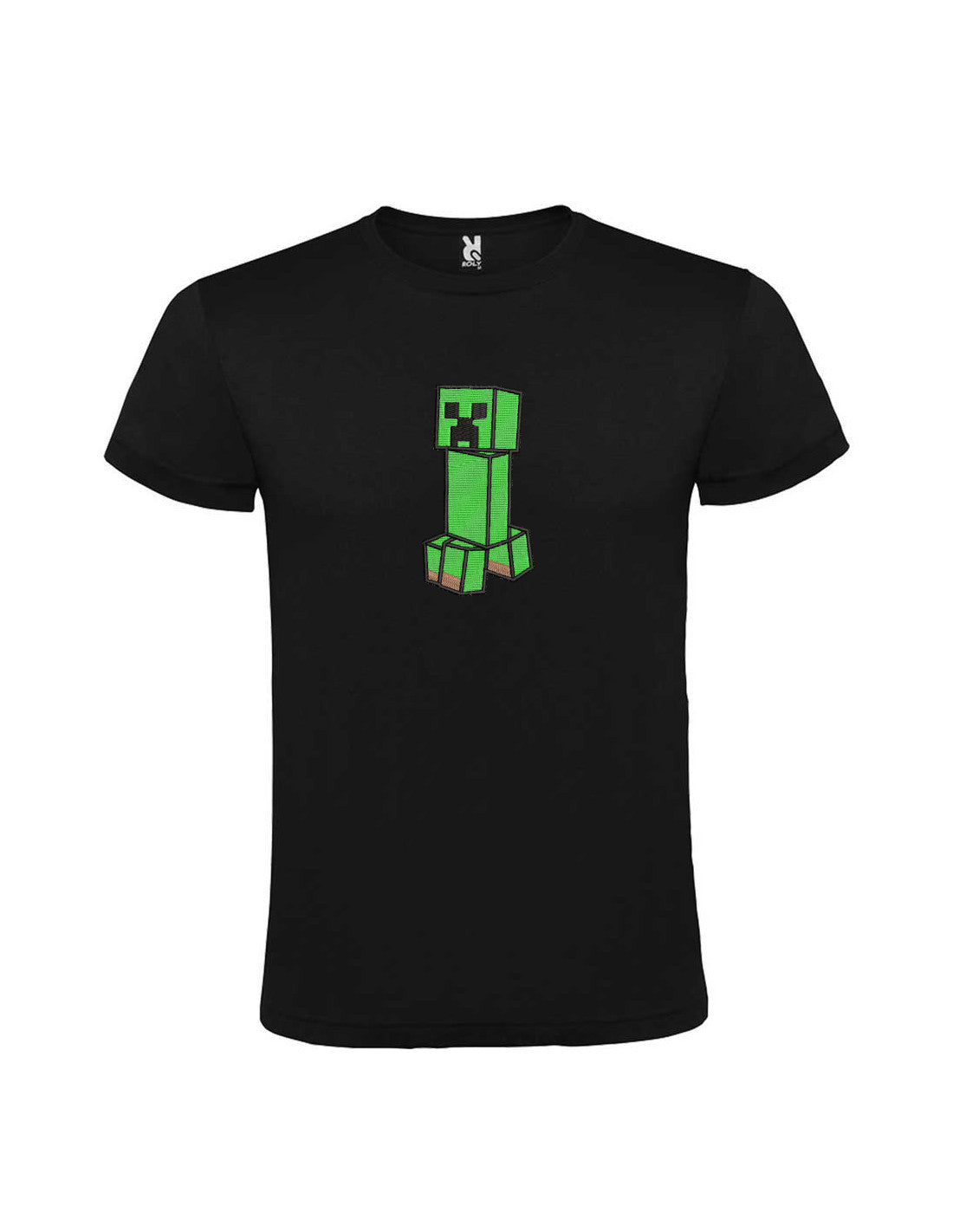 Tricou brodat "Creeper", Minecraft